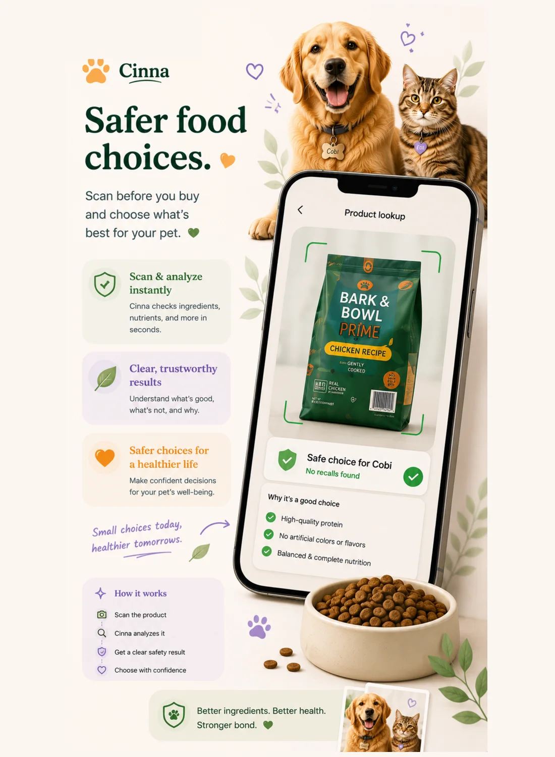 Safer food choices