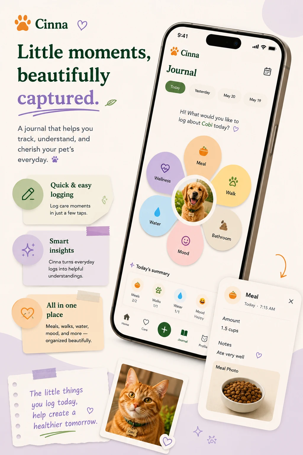 Log care in seconds